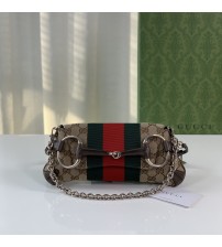 764339 GUCCI HORSEBIT CHAIN SMALL SHOULDER BAG