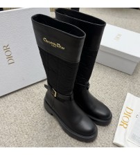 251017 Dior 251017 British style Block Knight Boots