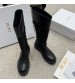 251017 Dior 251017 British style Block Knight Boots