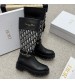 251017 Dior 251017 British style Block Knight Boots