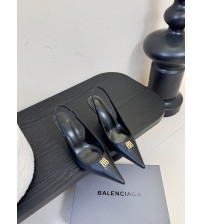 251018-1 Balenciaga_251018-1 Balenciaga pointed kitten heel high-heeled sandals