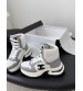 251019-1 Chanel_251019-1 Chanel Silver Horn King Sports and Leisure Shoes