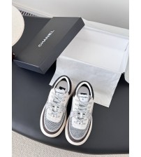 251019-4 Chanel_251019-4 Chanel Silver Horn King Sports and Leisure Shoes