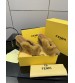 251022-1 Fendi_251022-1 Fendi high-heeled retro fish mouth slippers, fluffy lazy slippers