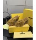 251022-1 Fendi_251022-1 Fendi high-heeled retro fish mouth slippers, fluffy lazy slippers