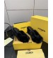 251022-1 Fendi_251022-1 Fendi high-heeled retro fish mouth slippers, fluffy lazy slippers