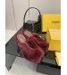 251022-1 Fendi_251022-1 Fendi high-heeled retro fish mouth slippers, fluffy lazy slippers
