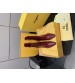 251022-2 Fendi_251022-2 Fendi Bow Heel Metal Vertical Bar Decorative High Heel Short Boots